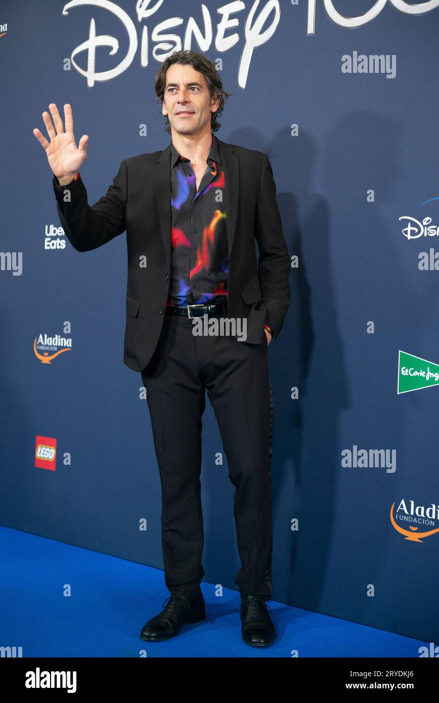 Eduardo Noruega attend the DISNEY photocall celebrating its 100 years at the Teatro Real in Madrid, September 30, 2023, Spain Stock Photo