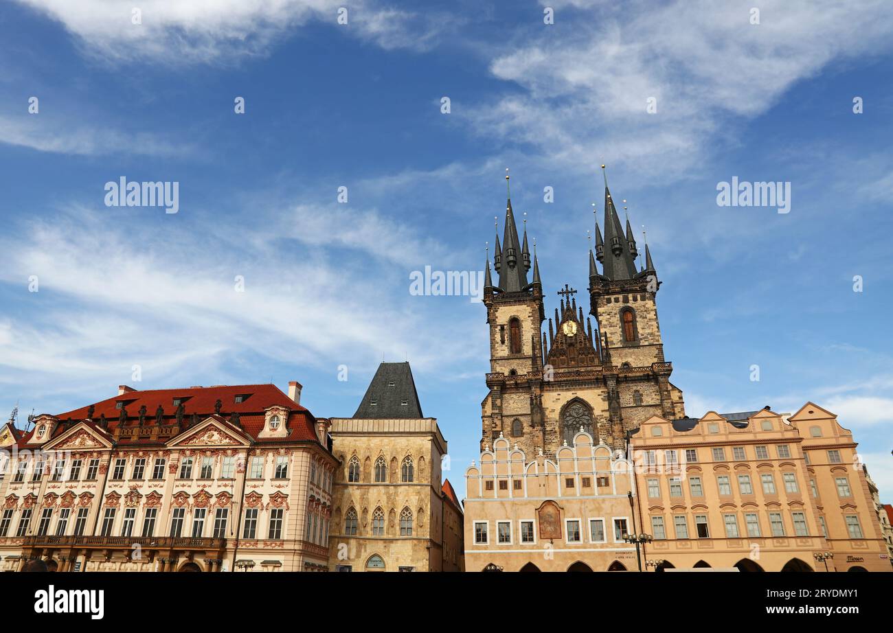 Historical czech town hi-res stock photography and images - Alamy