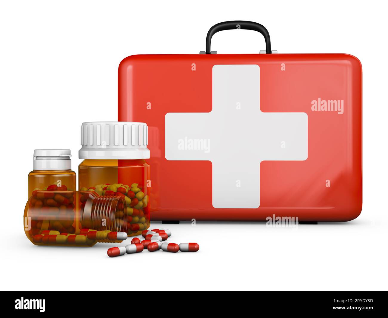 Paramedic suitcase Cut Out Stock Images & Pictures - Alamy