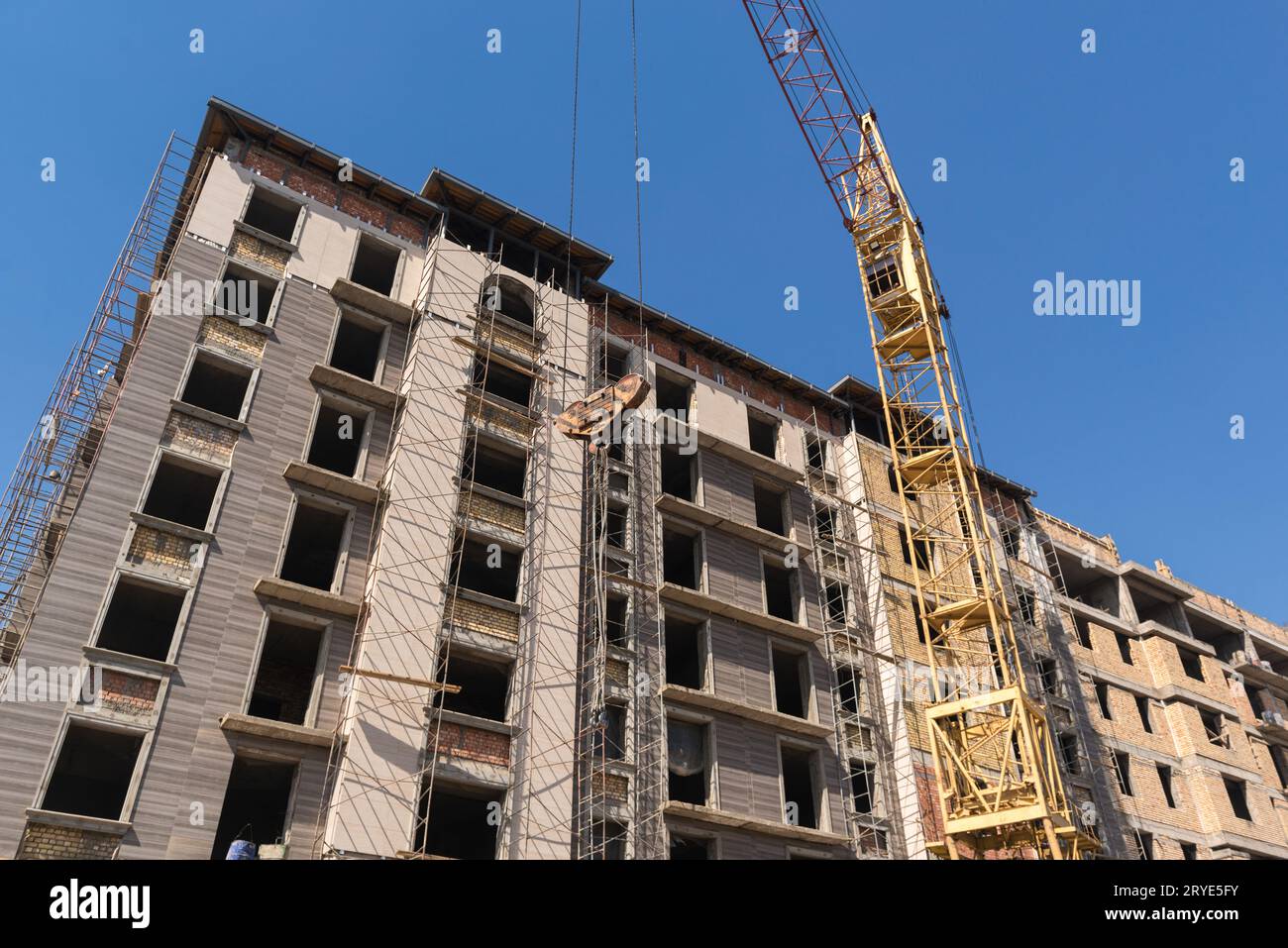 Industrial worker construction site mobile hi-res stock photography and ...