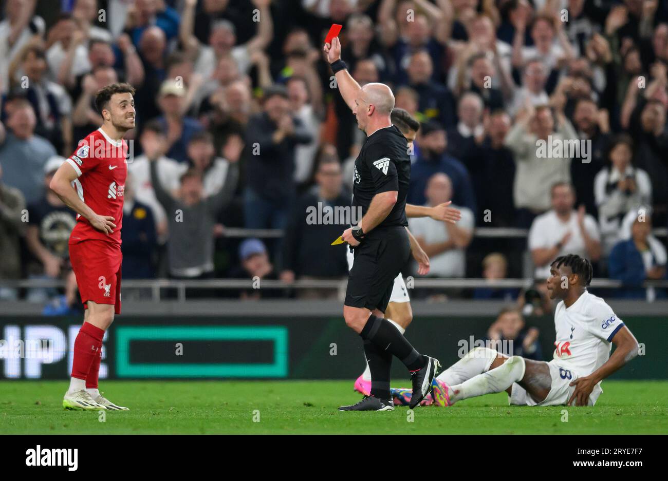 London, UK. 30th Sep, 2023 - Tottenham Hotspur v Liverpool - Premier ...