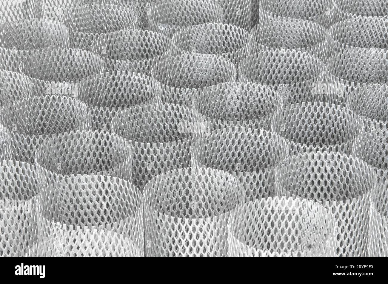 Mesh metal for filter Stock Photo