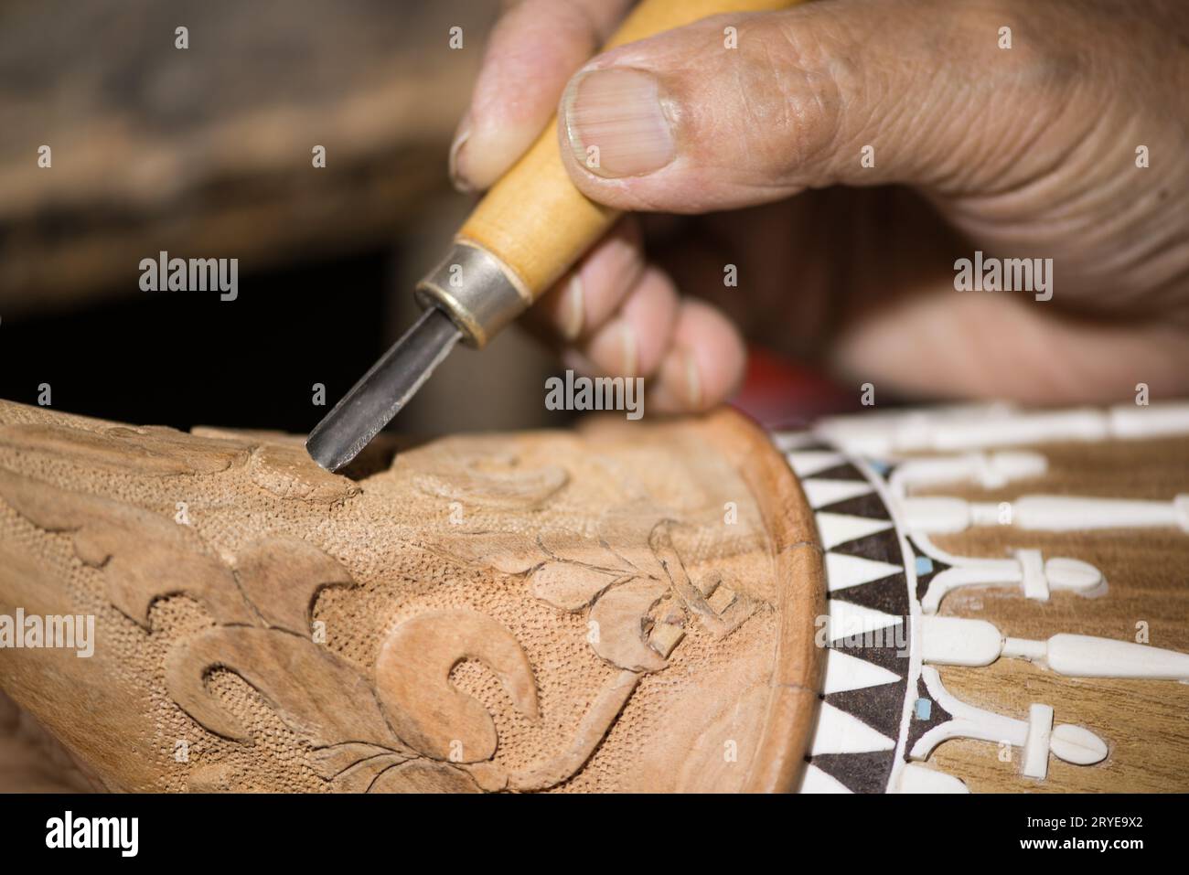 Restoration of musical instruments Stock Photo - Alamy
