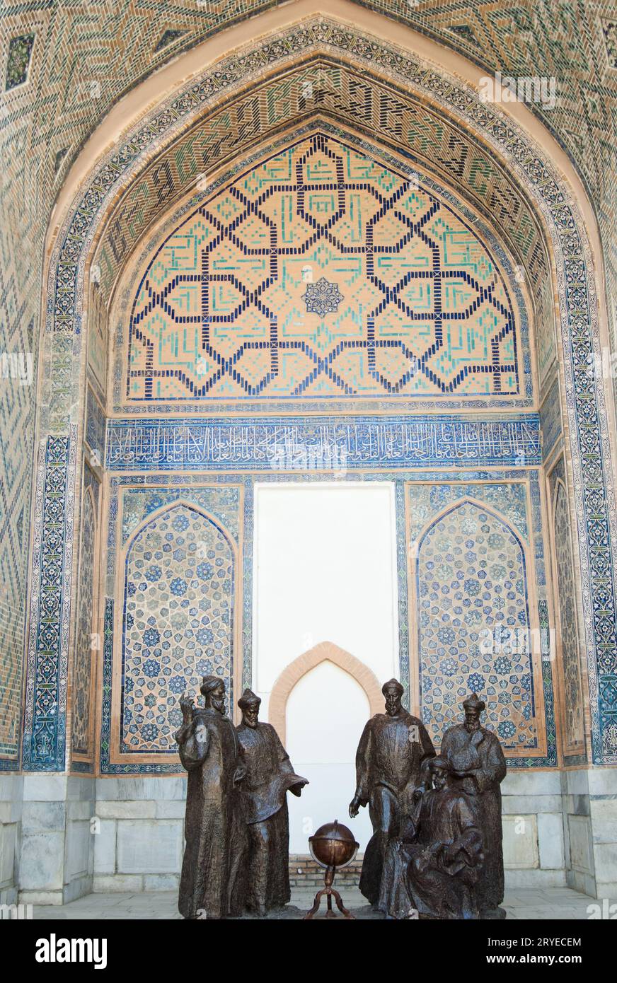 The architecture of ancient Samarkand Stock Photo - Alamy