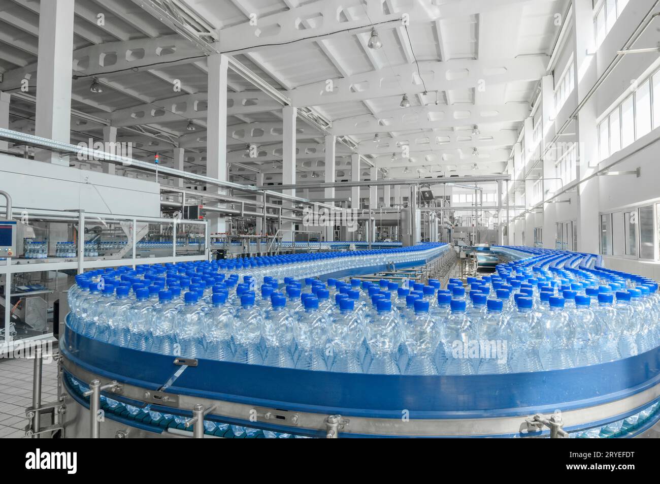 For the production of plastic bottles factory Stock Photo Alamy