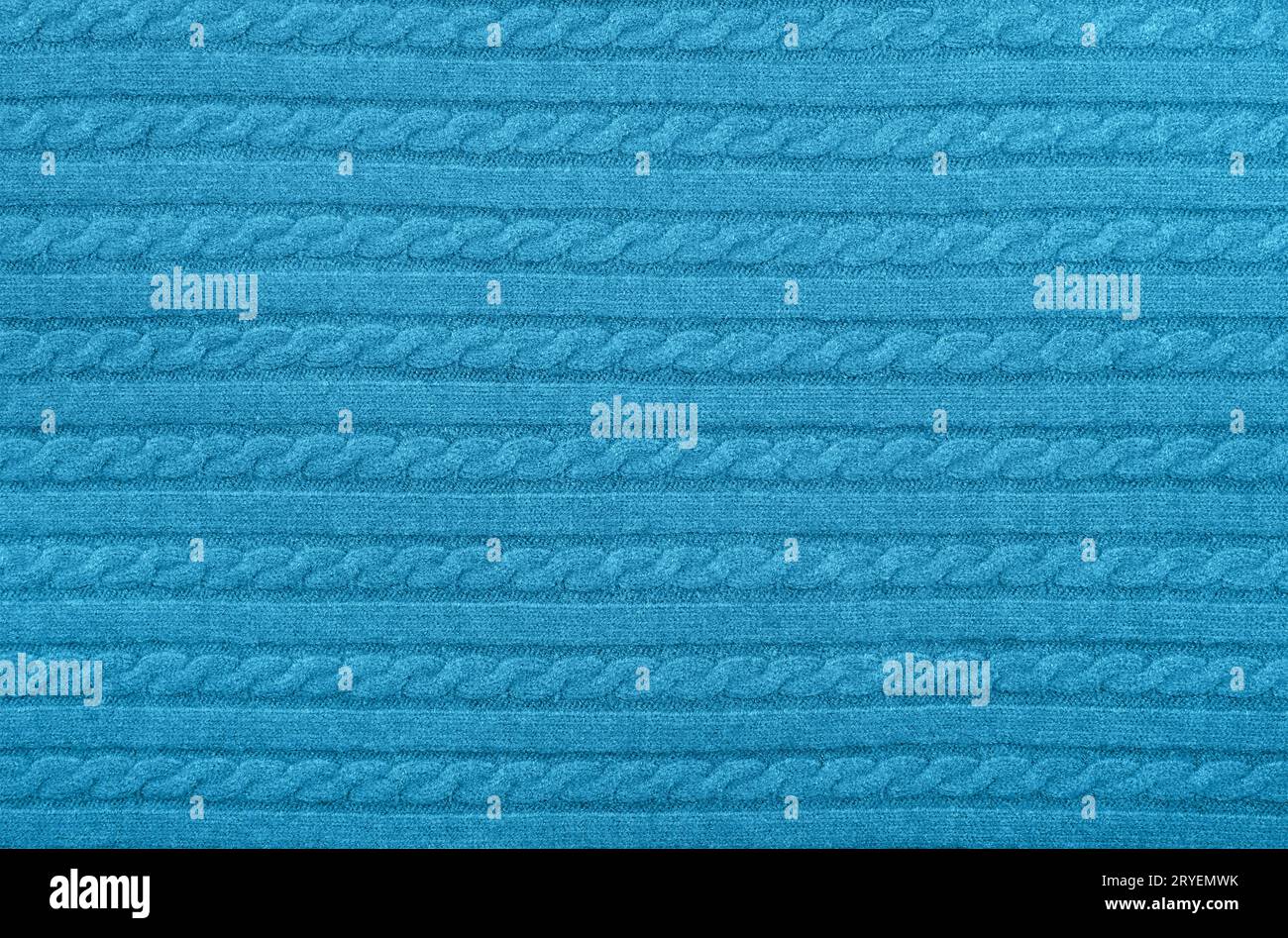 Background texture of blue knitted wool fabric Stock Photo - Alamy