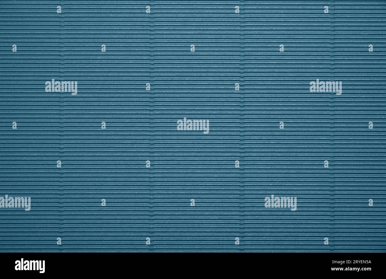 Background pattern of blue packaging cardboard Stock Photo