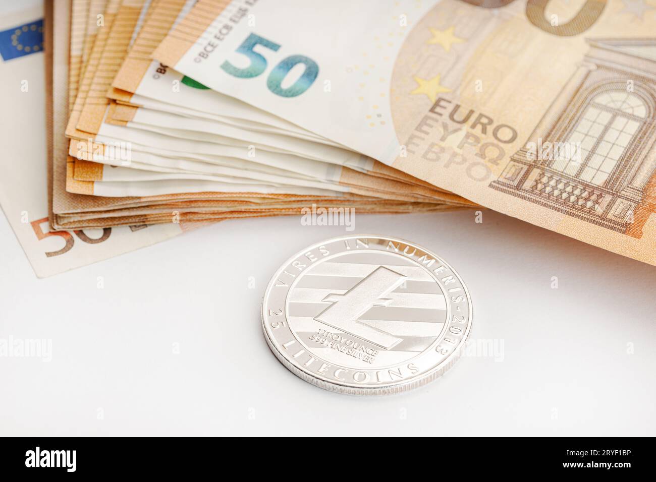 Litecoin coin hi-res stock photography and images - Alamy