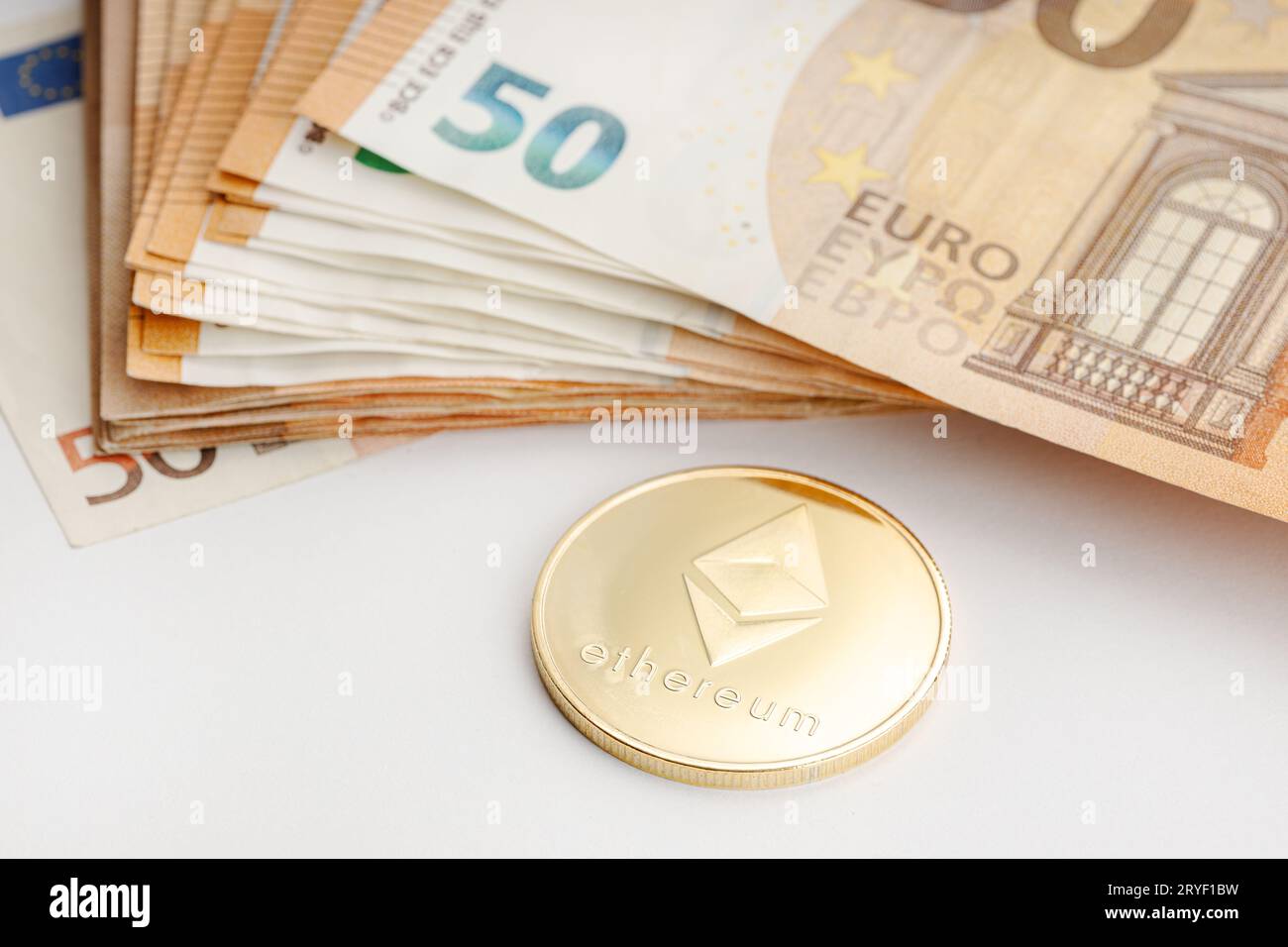Ethereum euro hi-res stock photography and images - Alamy
