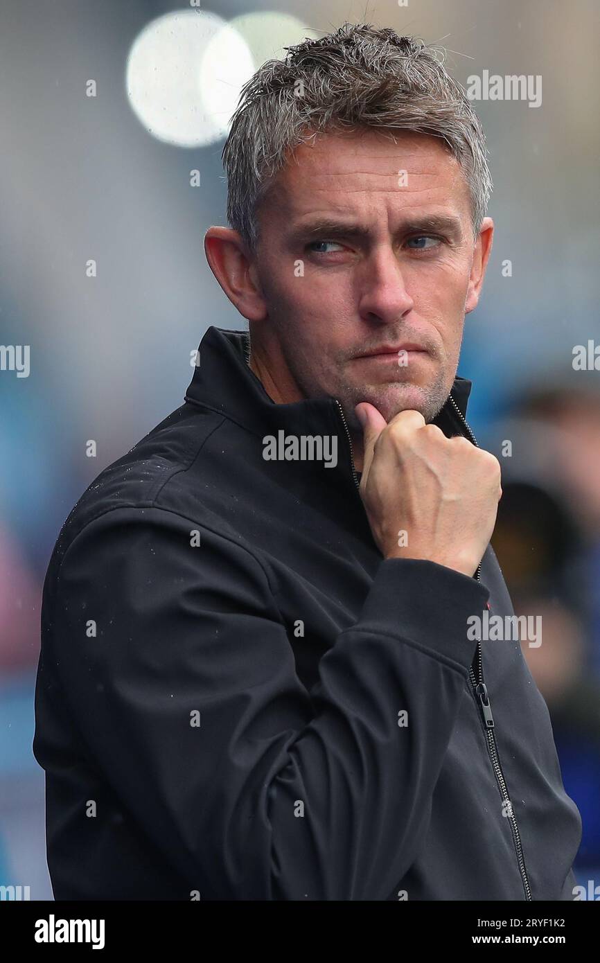 Kieran McKenna manager of Ipswich Town during the Sky Bet Championship