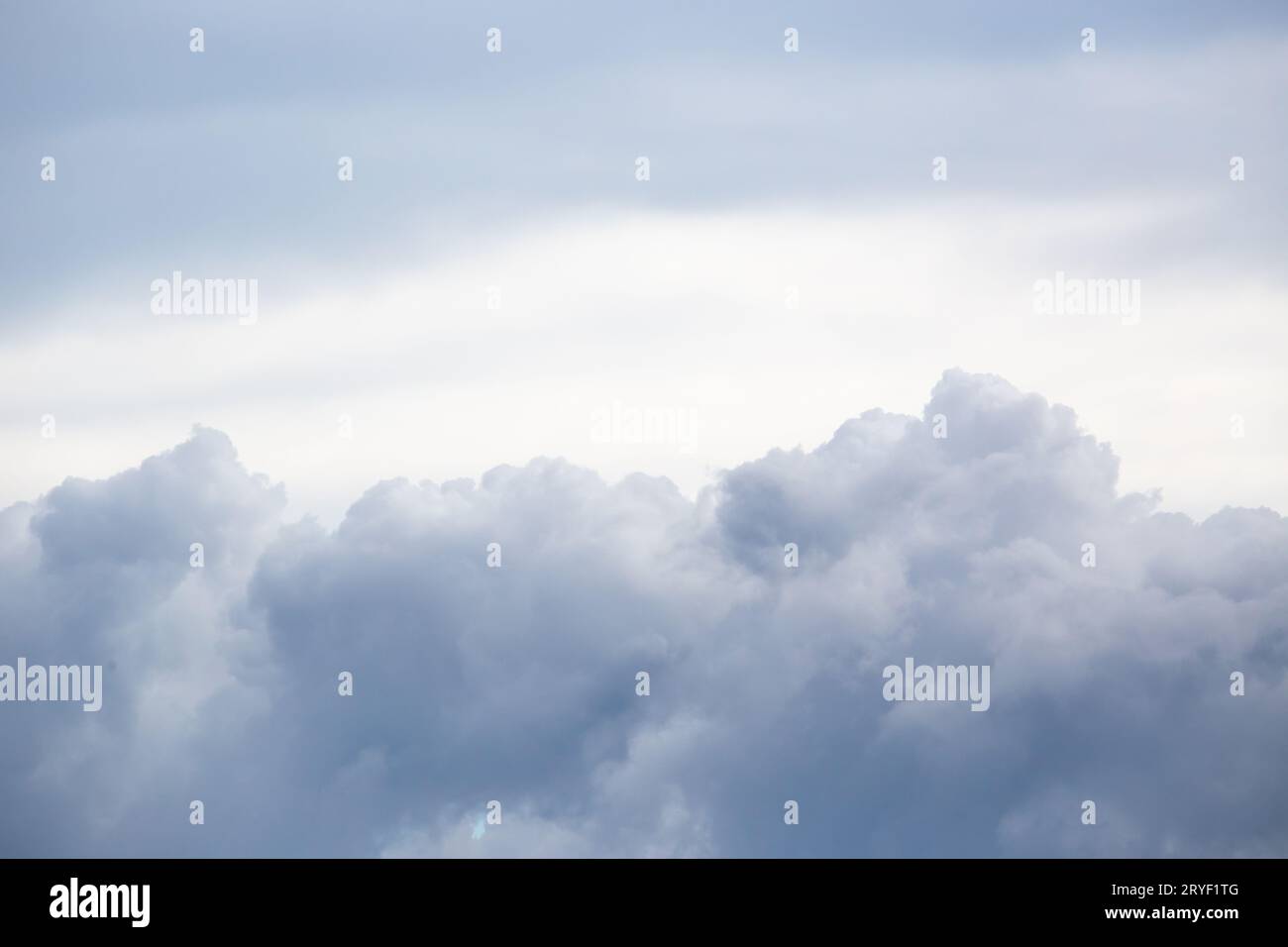 Sky with stormy clouds. Cloudscape background. Copy space Stock Photo