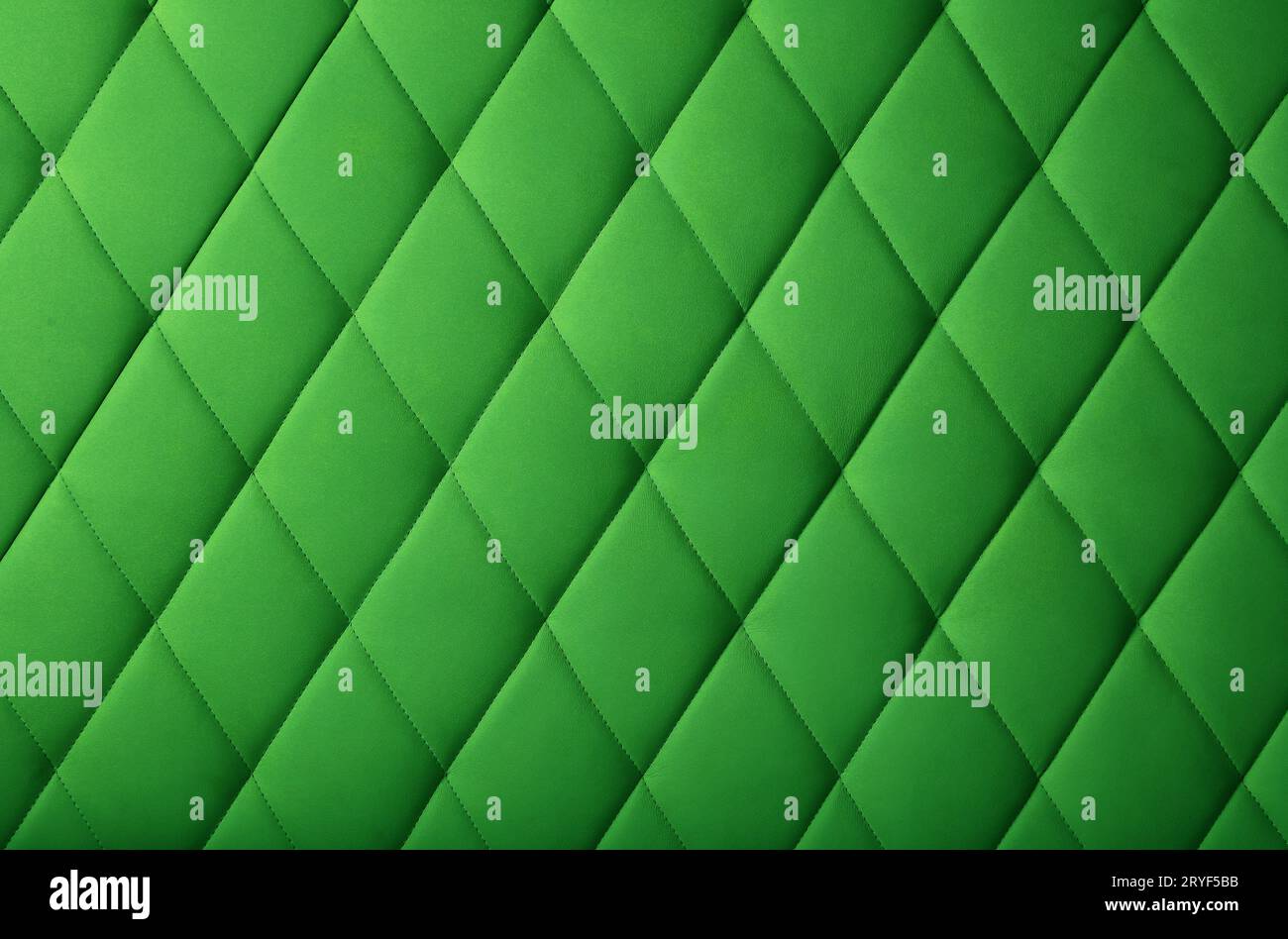 Green leather upholstery background texture Stock Photo Alamy
