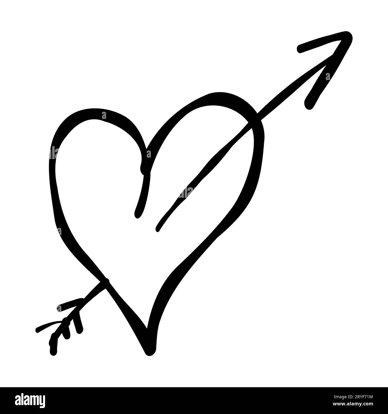 Picter Hart Picture heart Black and White Stock Photos & Images - Alamy