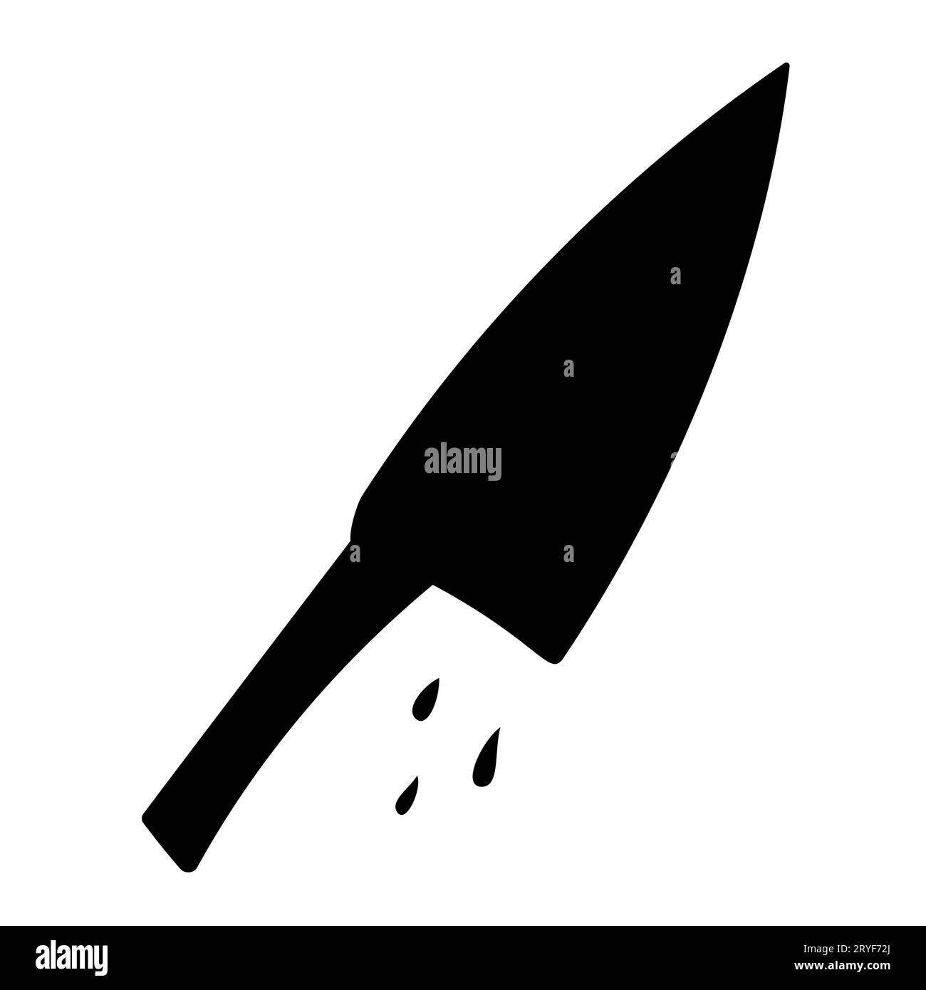 Bloody Machete Stock Vector Images - Alamy