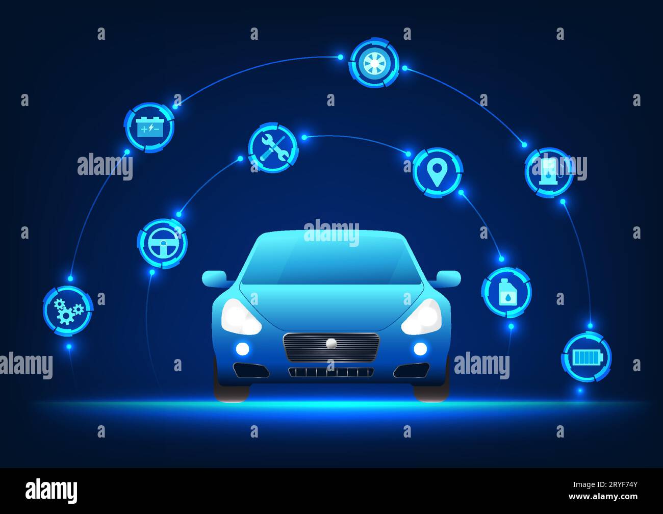 Service driven Stock Vector Images Alamy