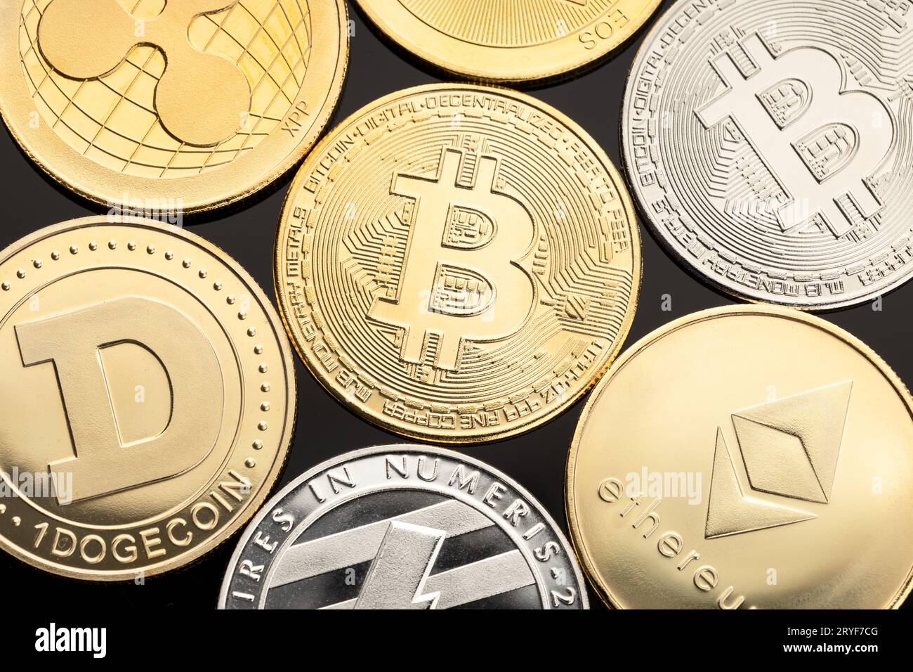 Black dogecoin hi-res stock photography and images - Alamy