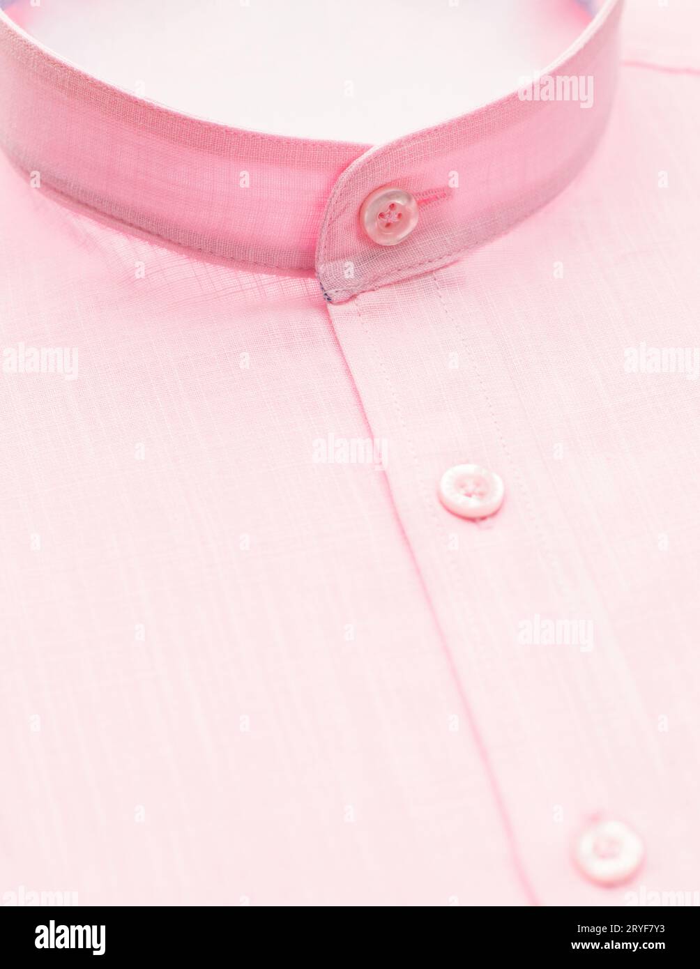 Red button up shirt hires stock