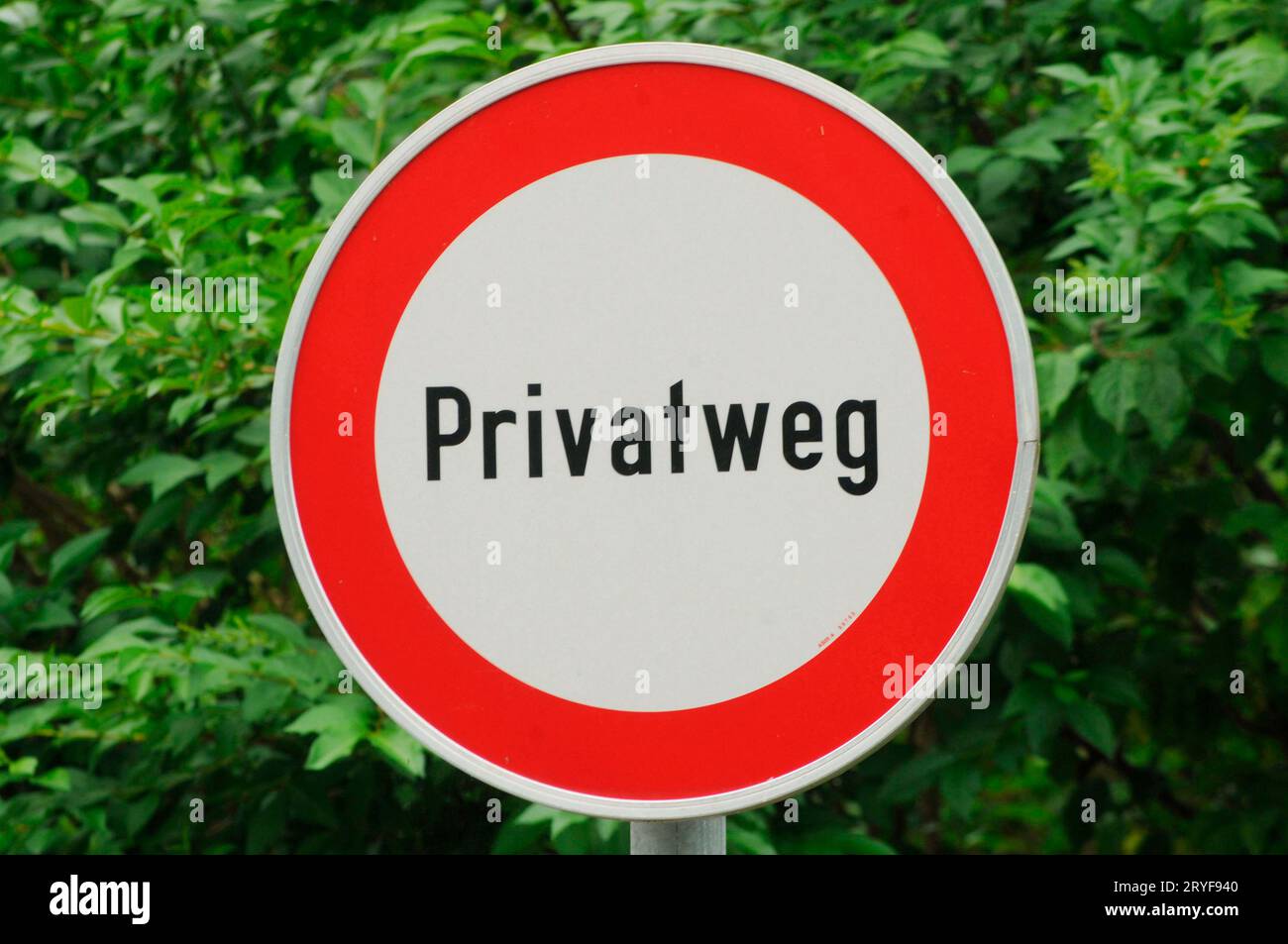 A private road or private street sign unauthorized access prohibited