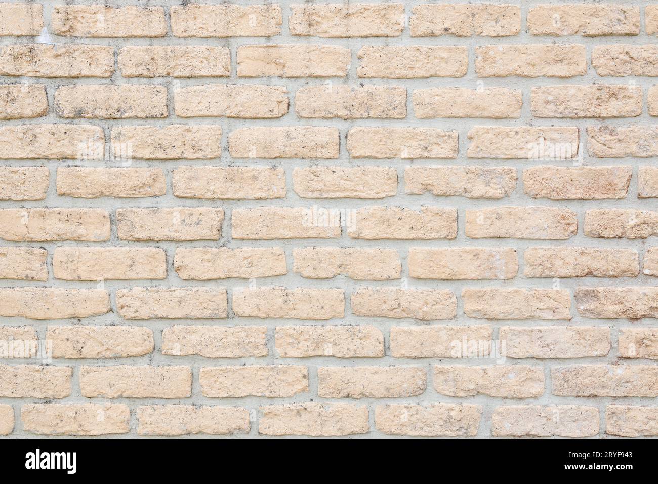 Brick wall background texture. Full frame Stock Photo