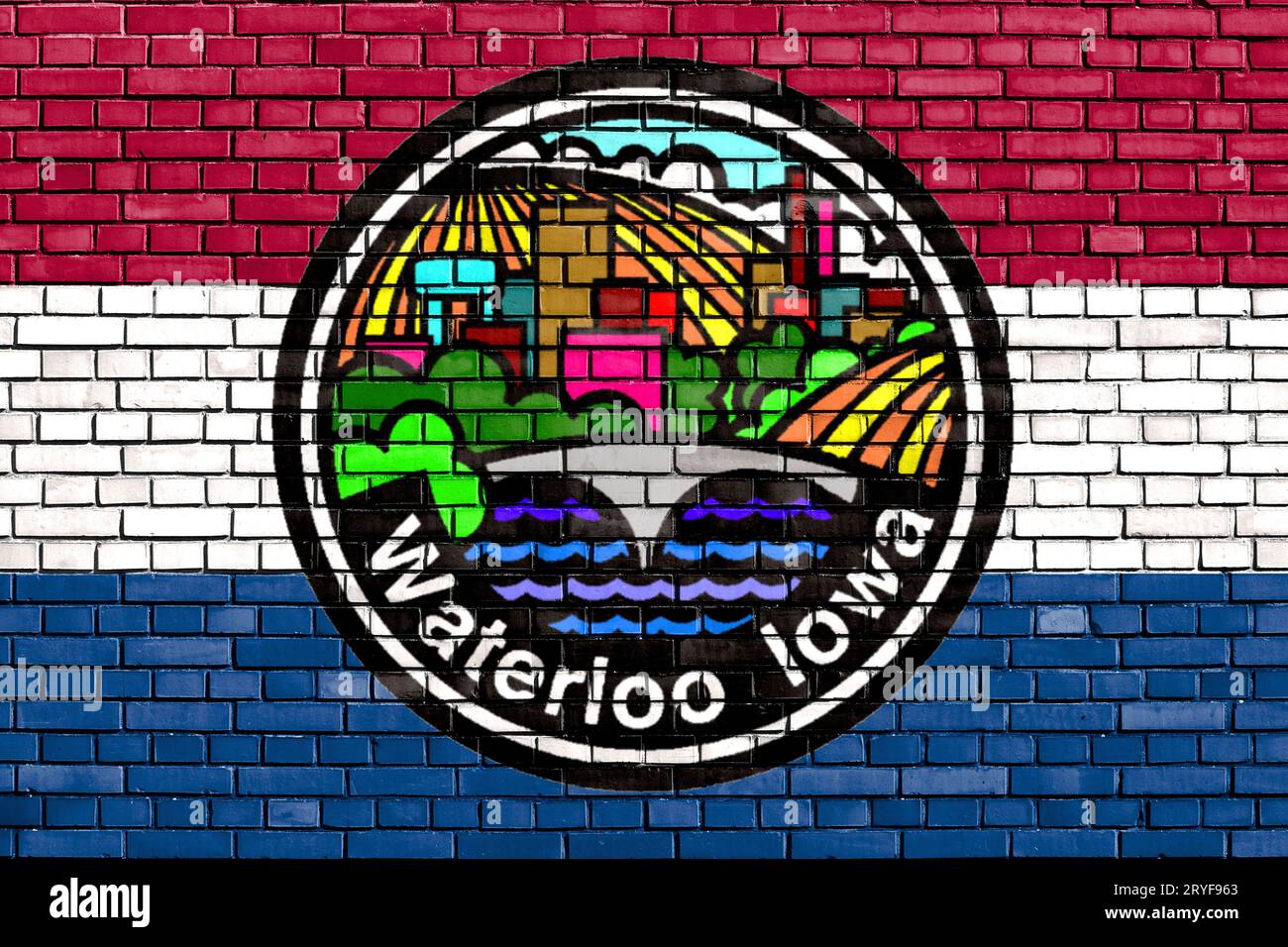 Waterloo flag hi-res stock photography and images - Alamy