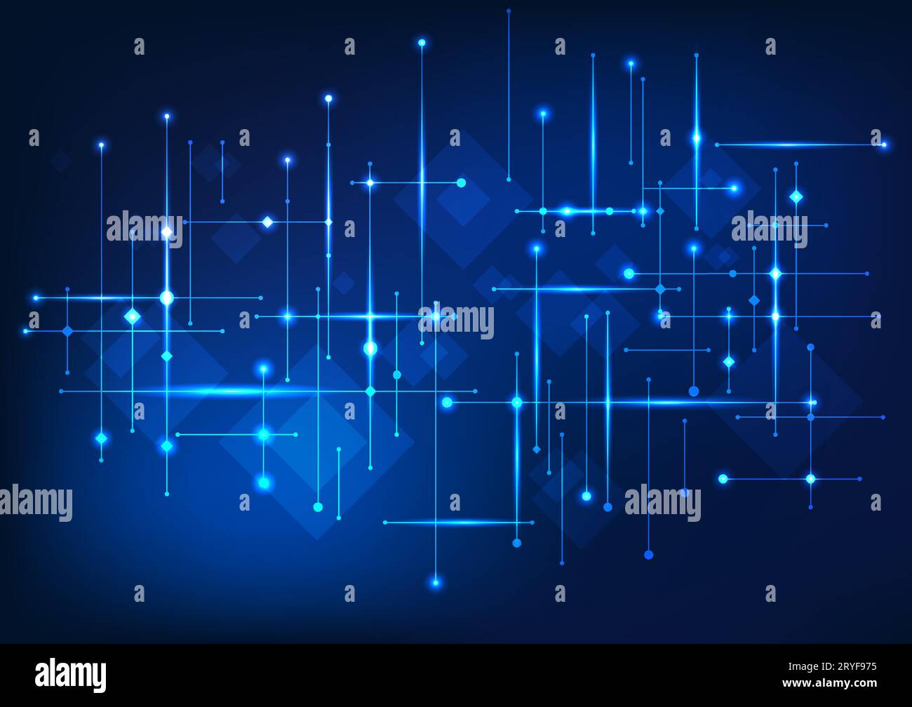 Big data technology The lines are overlapped and linked together. It ...