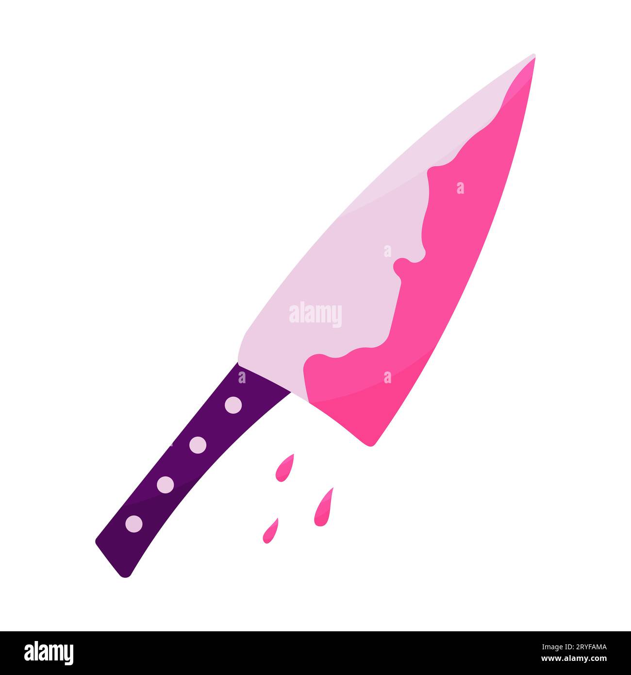 Bloody machete Cut Out Stock Images & Pictures Alamy
