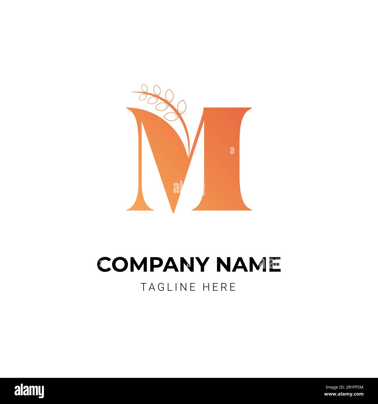 creative monogram luxury letter logo design template Stock Vector Image ...
