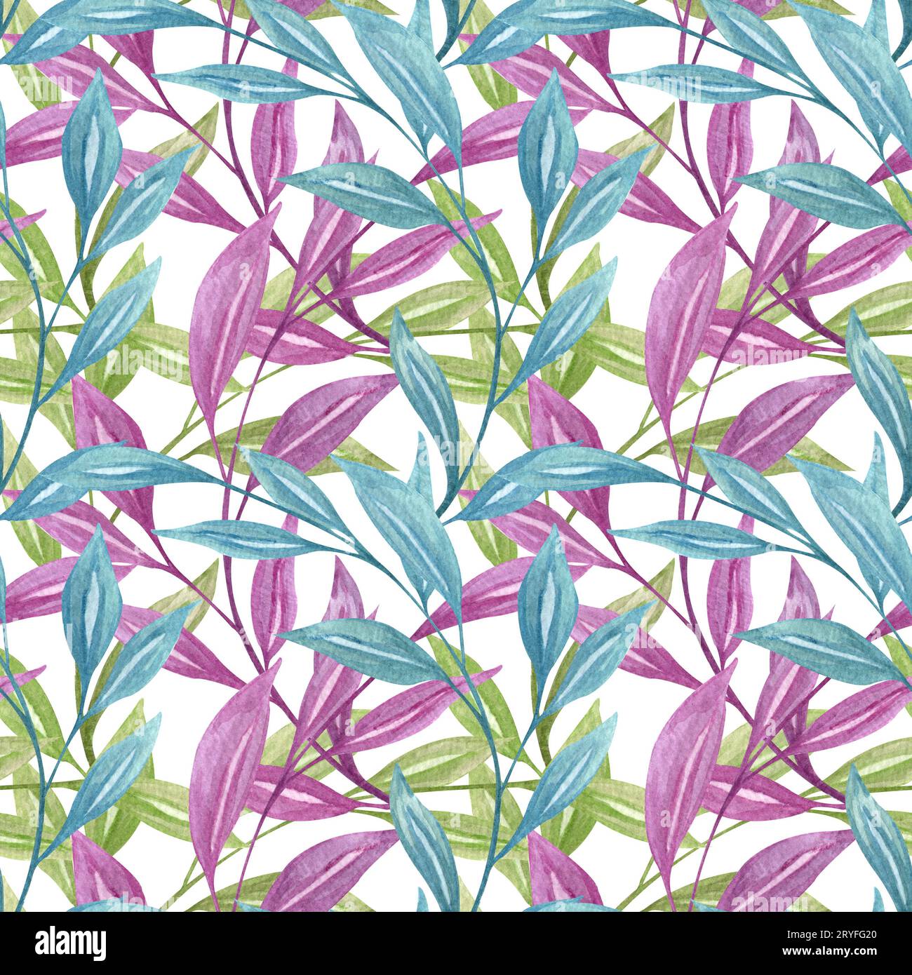 Floral pattern seamless vector background. Foliage and flower wallpaper  design of nature. 29897150 Vector Art at Vecteezy