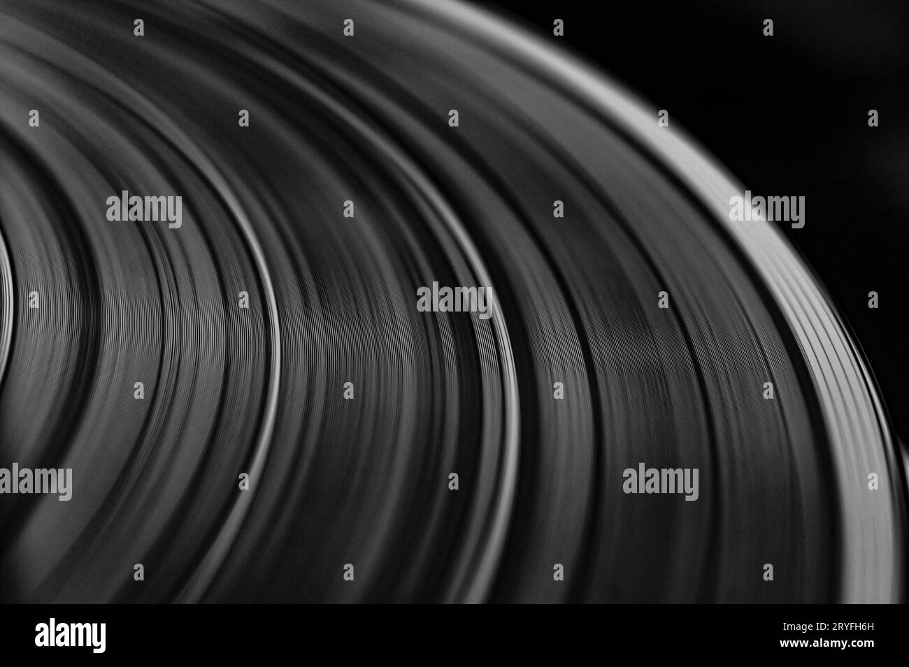 Spinning record Black and White Stock Photos & Images Alamy