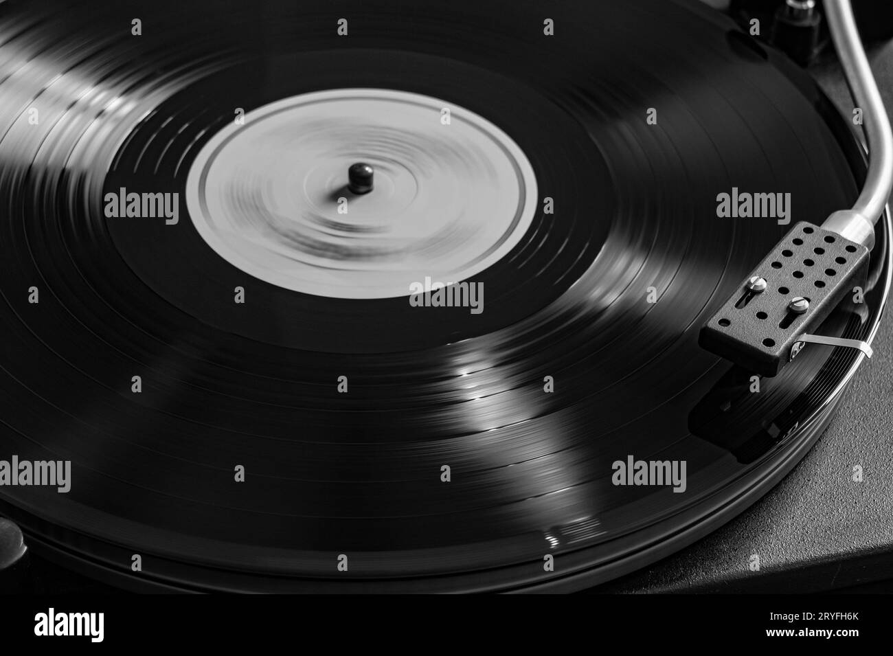 Record player Black and White Stock Photos & Images - Alamy