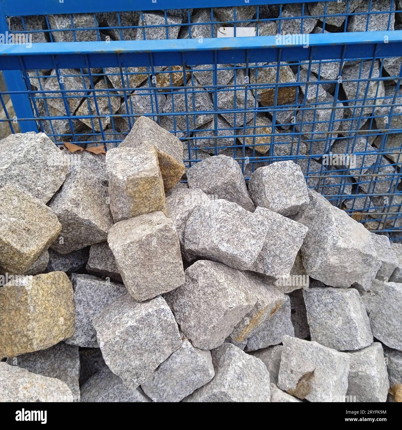 Stone as a building material Stock Photo