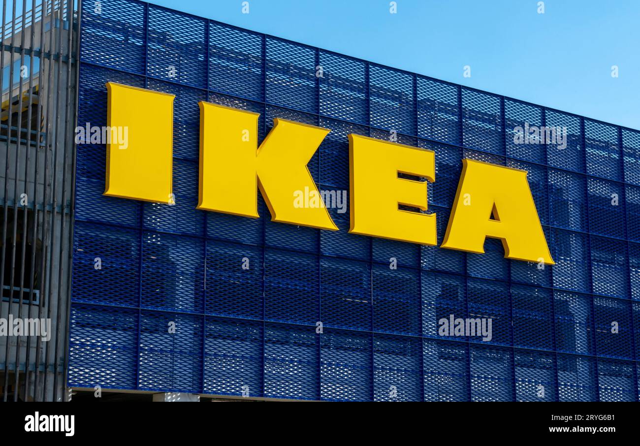 Bratislava, Slovakia August, 4, 2022 IKEA furniture retail store