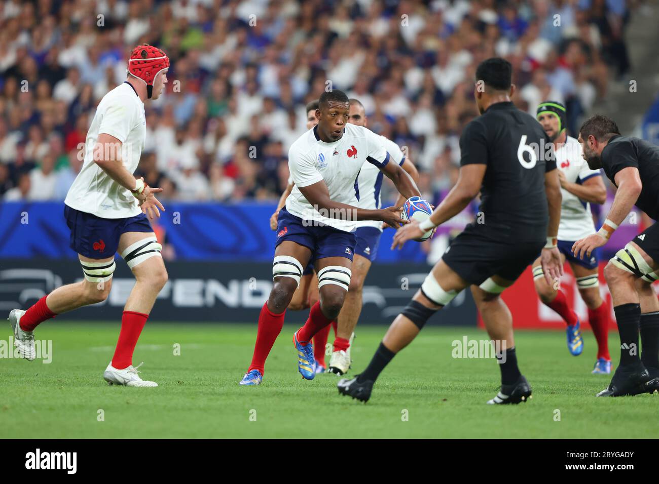 Paris, France, 9th September 2023. Cameron Woki of France during the ...
