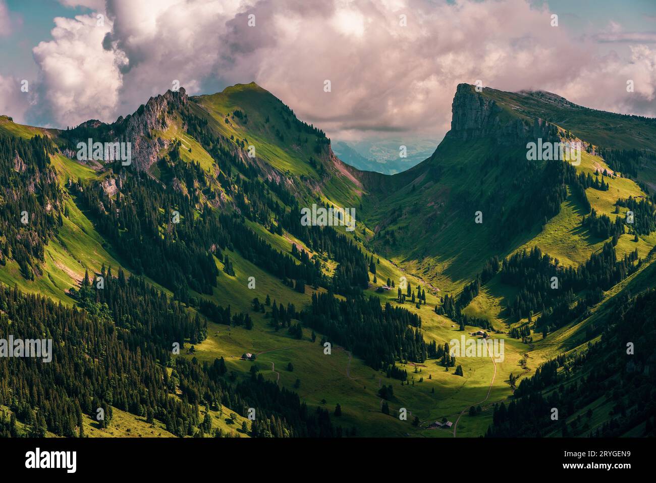 View alps mountains hi-res stock photography and images - Alamy