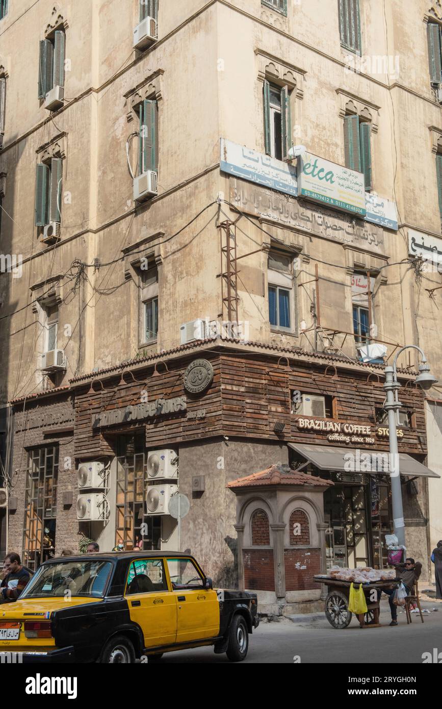 Famous Brazilian Coffee Shop, Espresso Cafe, Downtown, Saad Zaghloul