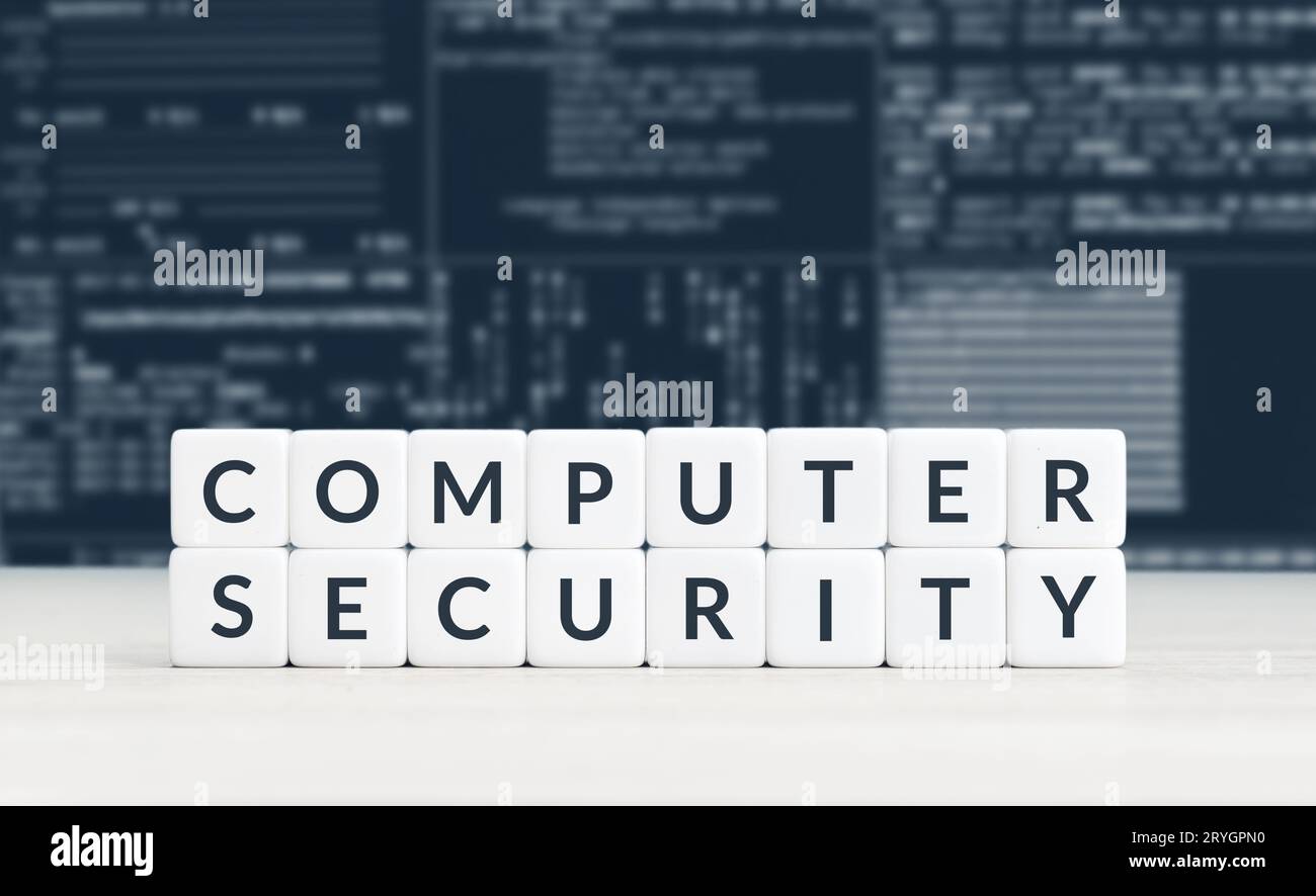 Computer security concept Stock Photo