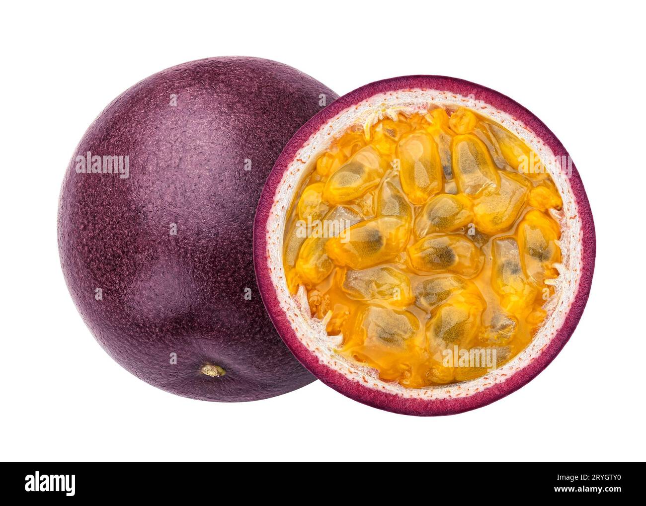 Flying ripe passion fruit hi-res stock photography and images - Alamy