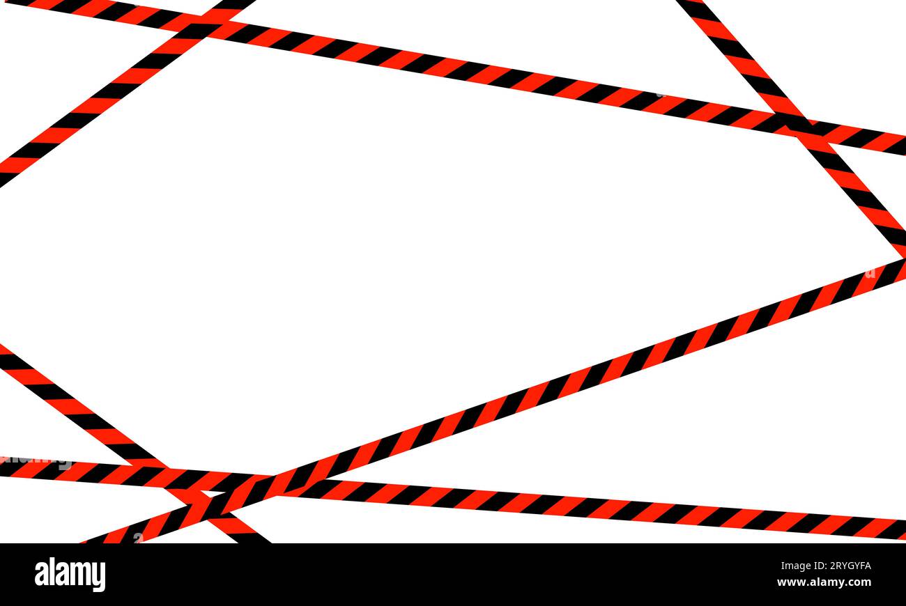 Black and red line striped. Warning tapes. Danger signs. Caution ,Barricade tape, Do not cross
