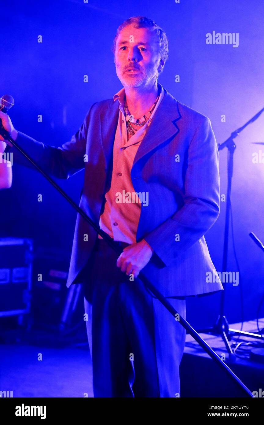 Baxter Dury live im Luxor. Köln, 30.09.2023 *** Baxter Dury live at