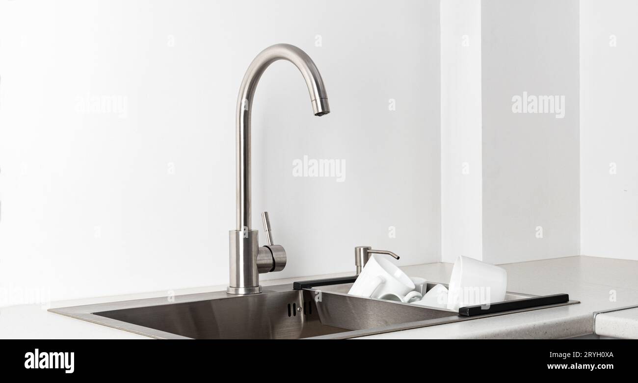 Kitchen sink detail hi-res stock photography and images - Alamy