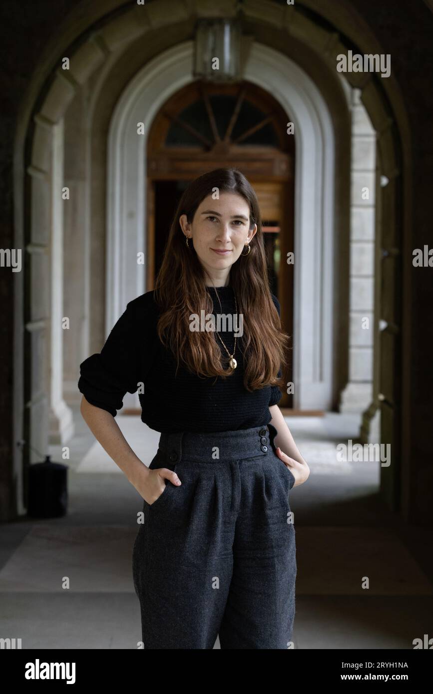 Katherine Rundell, English author of children's book 'Rooftoppers ...