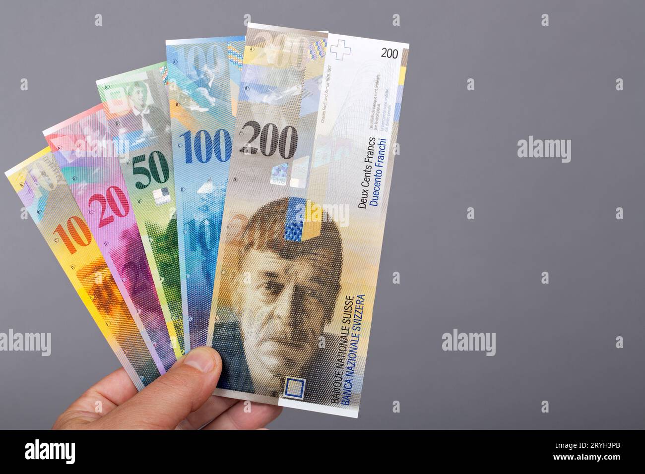 Swiss franc hi-res stock photography and images - Alamy