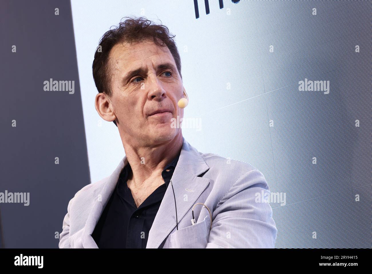 David Lagercrantz during Bokmässan, book fair, at Svenska mässan