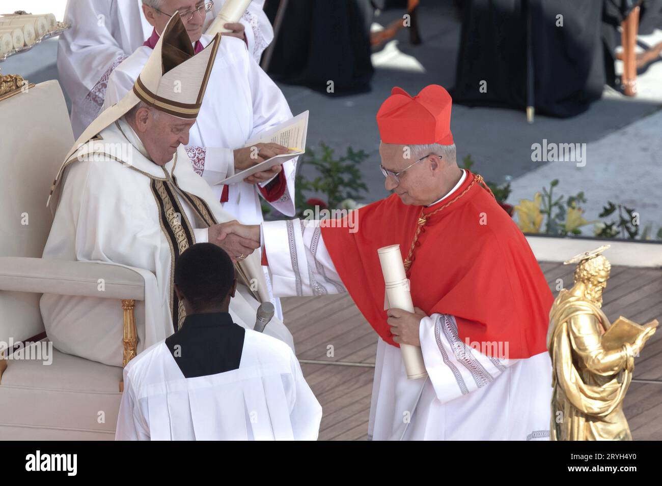 Pope Names 21 Cardinals, Including U.S.-born Archbishop Prevost