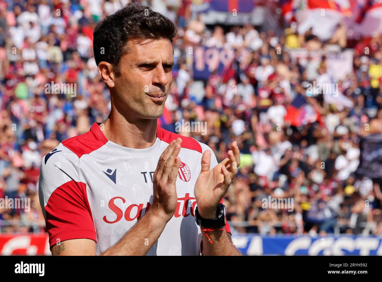 October 1, 2023, BOLOGNA, Italy Bologna's coach Thiago Motta during