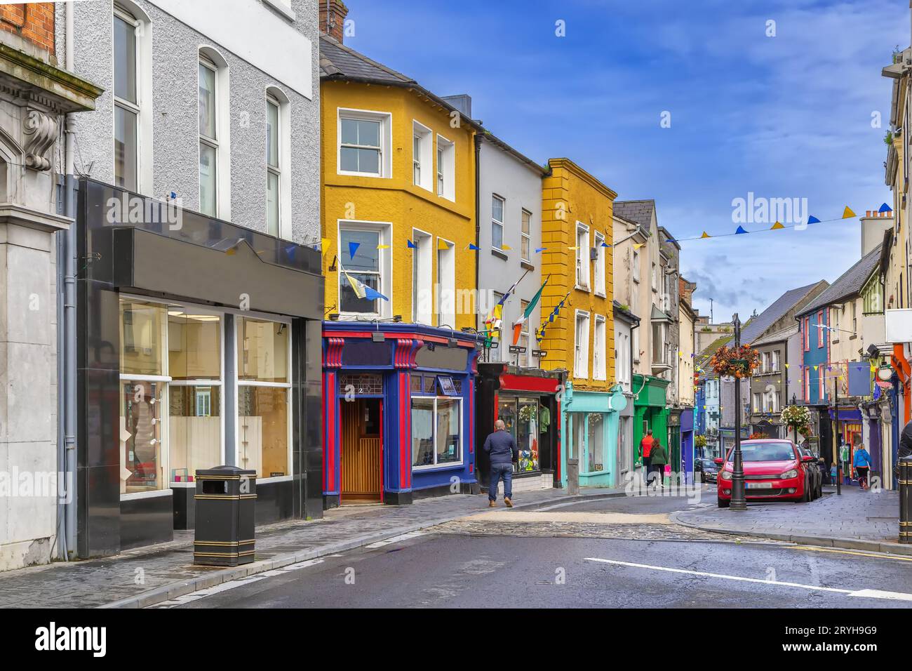 Street in Ennis, Ireland Stock Photo Alamy