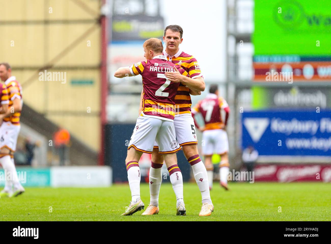 The University of Bradford Stadium, Bradford, England - 30th September ...