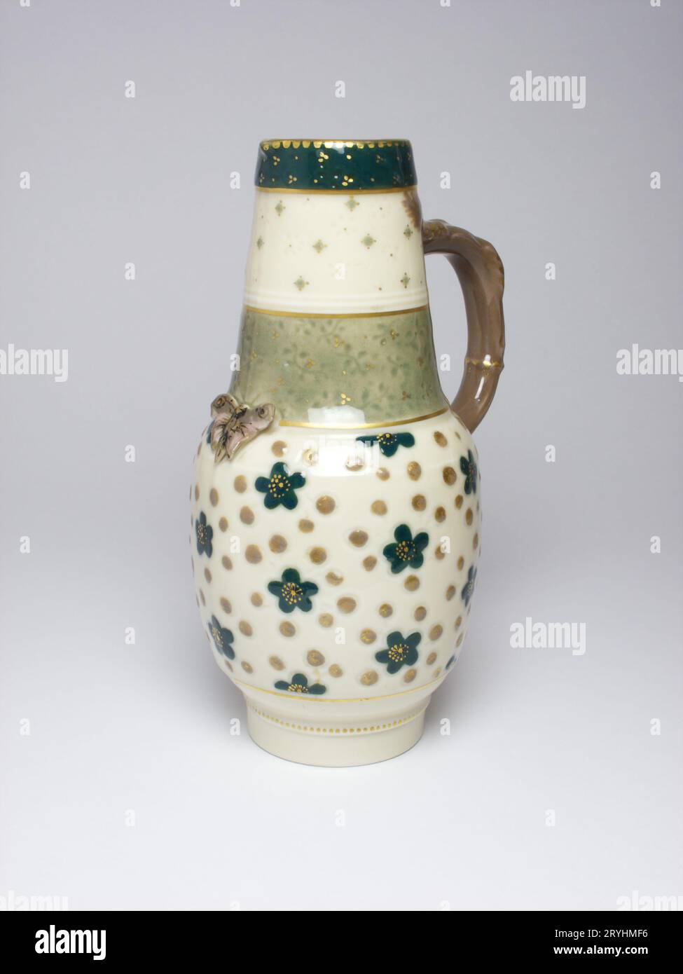 antique Haliland limoges porcelain jug designed by Ernest Chaplet Stock Photo Alamy