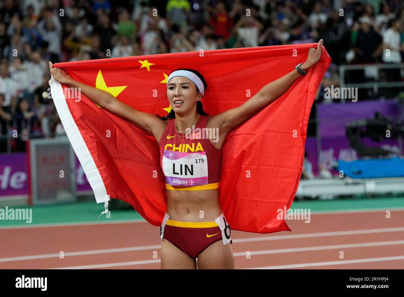 Lin Yuwei Sprinter China's Lin Yuwei celebrates after winning the women's 100-meter ...