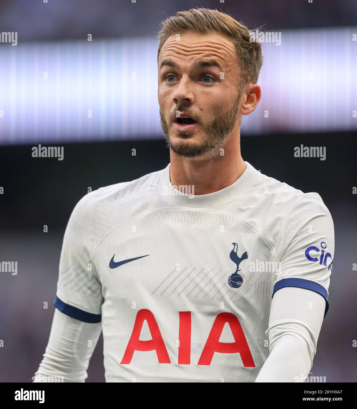 London, UK. 30th Sep, 2023 Tottenham Hotspur v Liverpool Premier